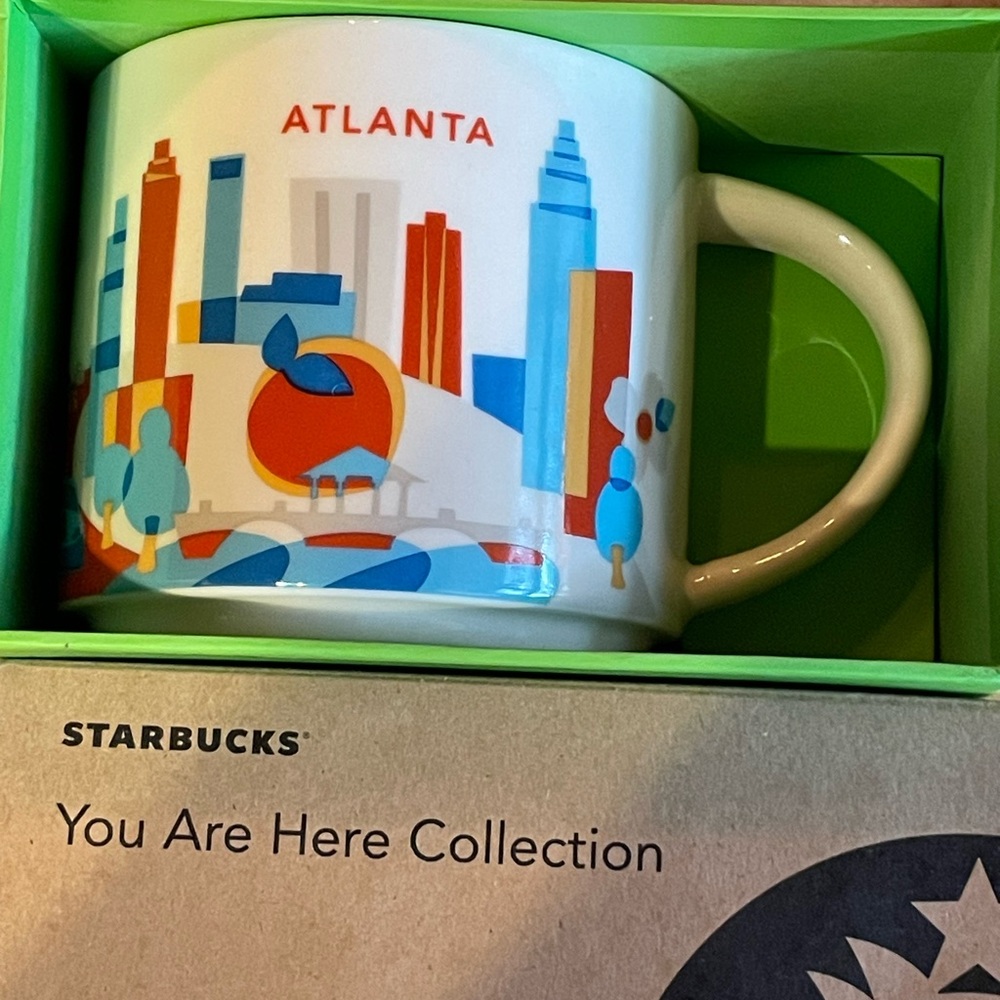 NEW Starbucks You Are Here Collection Atlanta Mug